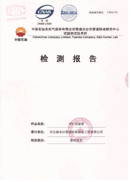 3PE检测报告